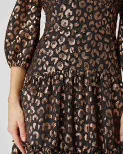 Discount Shoshanna Alina Dress Jet/Bronze