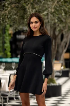 New Shoshanna Billie Dress Jet