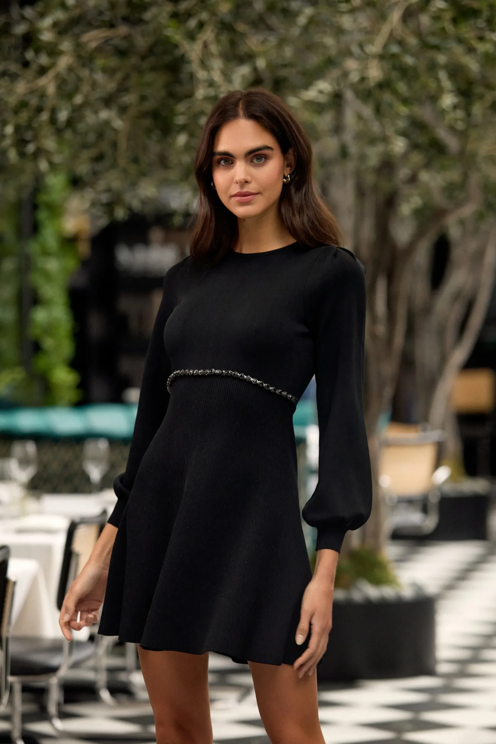 New Shoshanna Billie Dress Jet