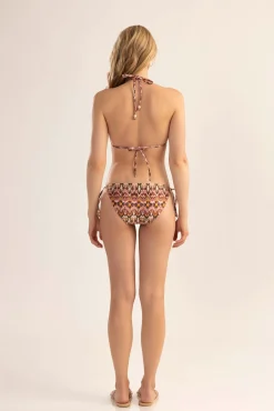 Best Shoshanna Cacao Ikat Ring Triangle Bottom