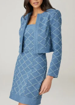 Store Shoshanna Charm Jacket Denim