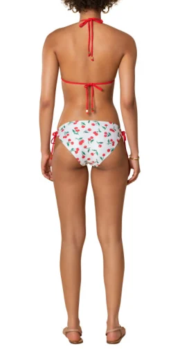 Cheap Shoshanna Classic Anniversary Cherries Clean Triangle Top