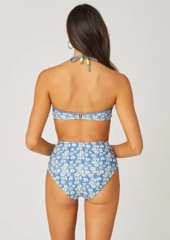 Best Sale Shoshanna Denim High Waist Bottom Denim/Ivory
