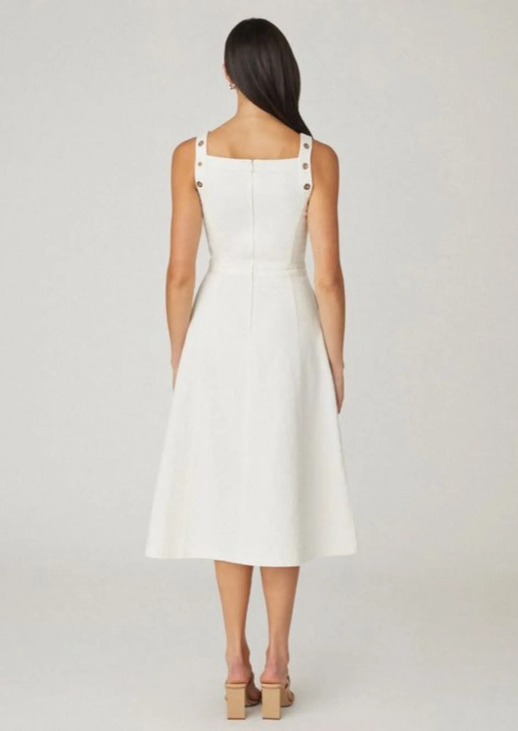 Online Shoshanna Fernanda Dress Ivory