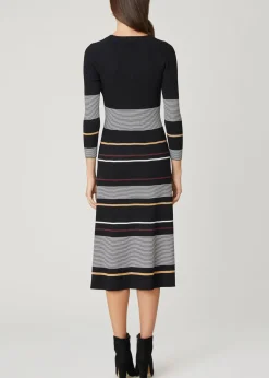 Flash Sale Shoshanna Krista Dress Jet Multi 
