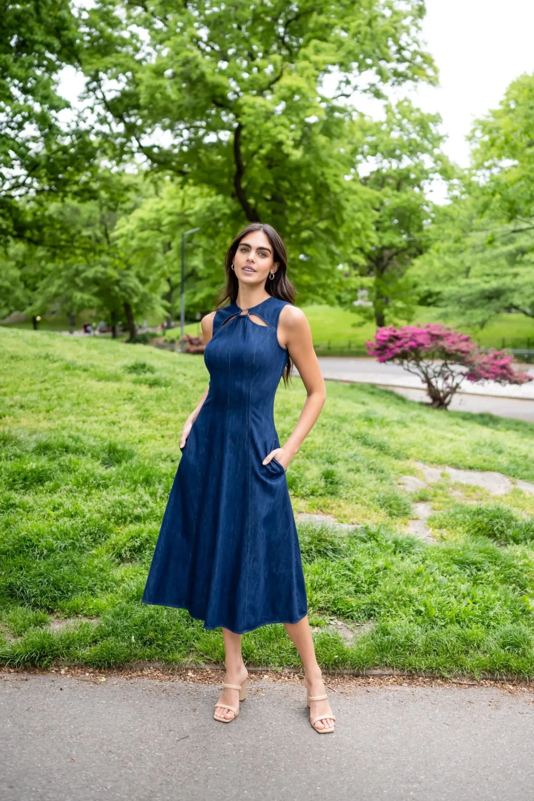 Best Shoshanna Maria Dress Indigo