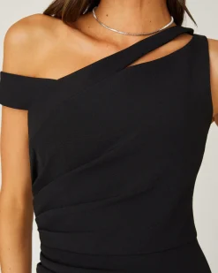 Store Shoshanna Midnight Alana Dress Jet
