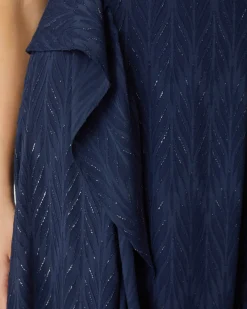 Shop Shoshanna Midnight Astreri Dress Navy