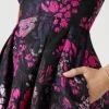 New Shoshanna Midnight Daniela Dress Fuchsia/Jet