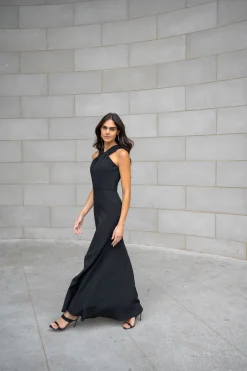 Store Shoshanna Midnight Genesis Dress Jet