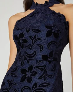 Fashion Shoshanna Midnight Vera Dress Navy