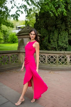 Best Shoshanna Midnight Verena Dress Magenta