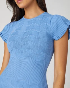 Shop Shoshanna Neline Dress Light Blue