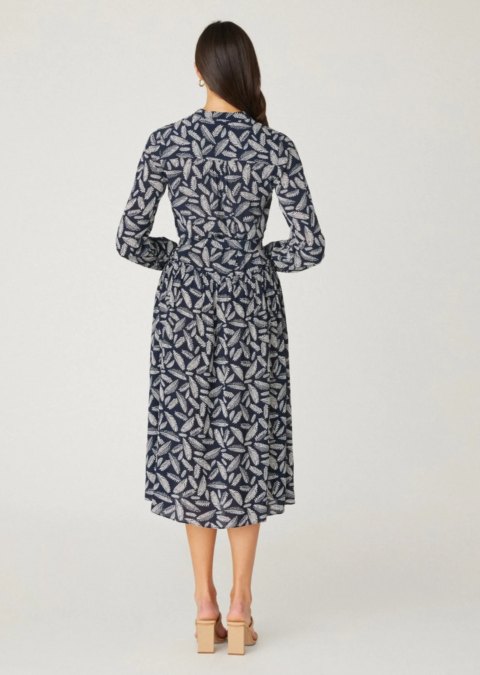 Cheap Shoshanna Rowan Dress Navy/Ivory